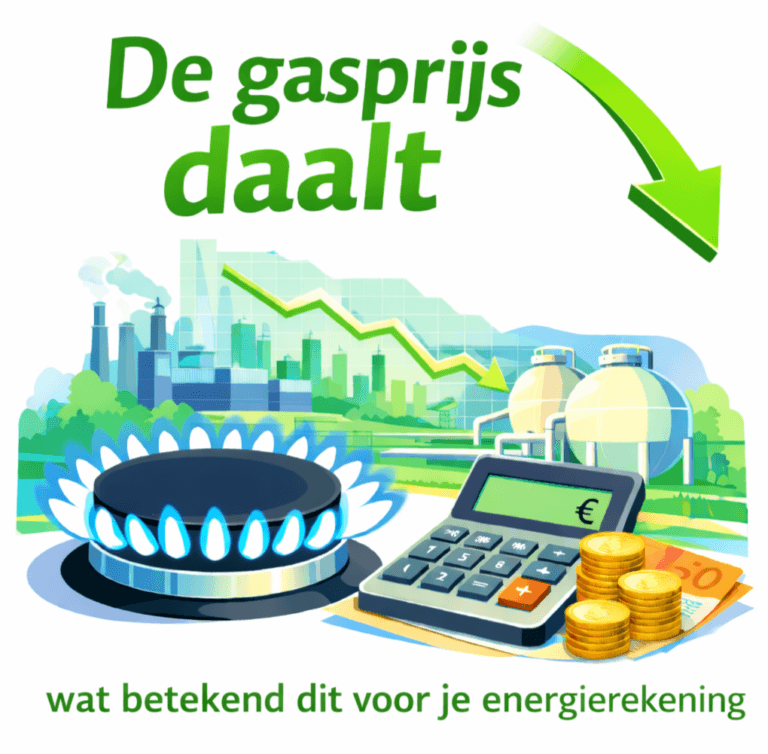 Dalende gasprijs, wat betekent dit voor jouw energierekening in 2025-2026 Dalende gasprijs Dalende gasprijs wat betekend dit voor je energierekening