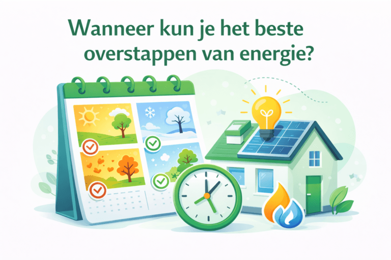 wanneer kun je het beste overstappen van energie