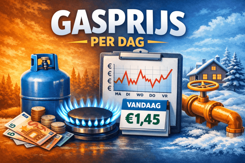 Gasprijs per dag 1000041343 De gasprijs per dag veranderd zoals de naam al doet vermoeden dagelijks, afhankelijk van marktontwikkelingen.