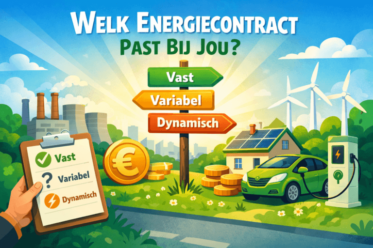 Energiecontracten vergelijken: vast, variabel of dynamisch?