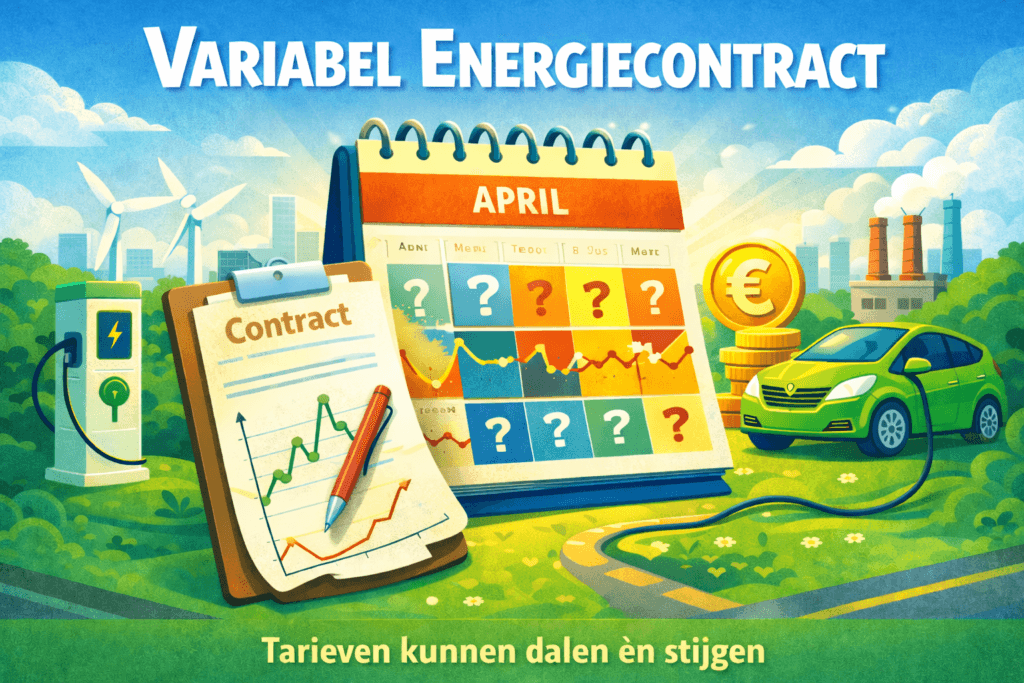 Een variabel energiecontract is flexibel en beweegt mee met de energiemarkt