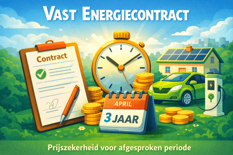 Een vast energiecontract geeft je zekerheid over je energiekosten